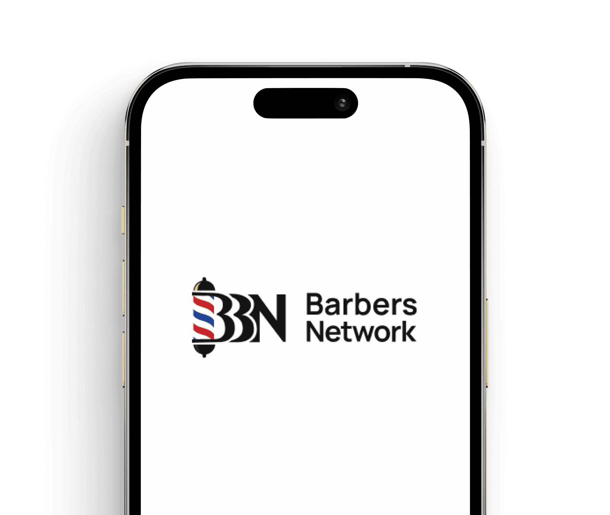 Barbers Network App mockup