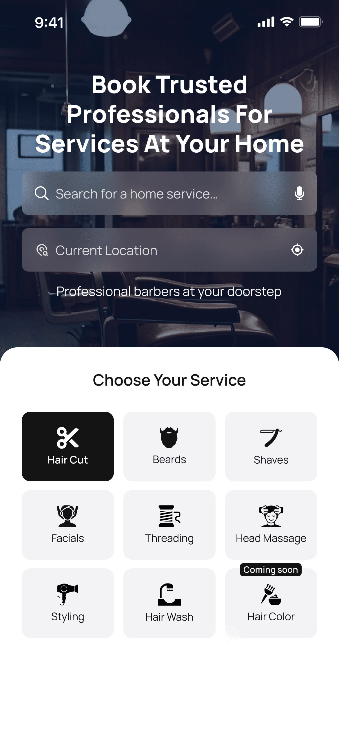 App mockup